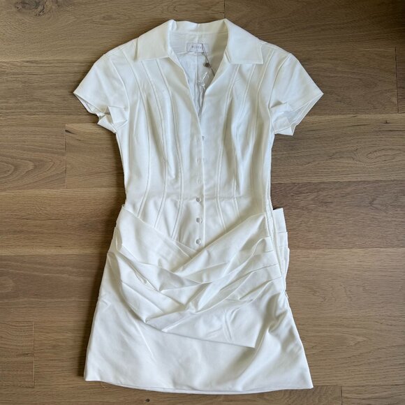 Meshki - white mini dress SIZE XS - Picture 2 of 7